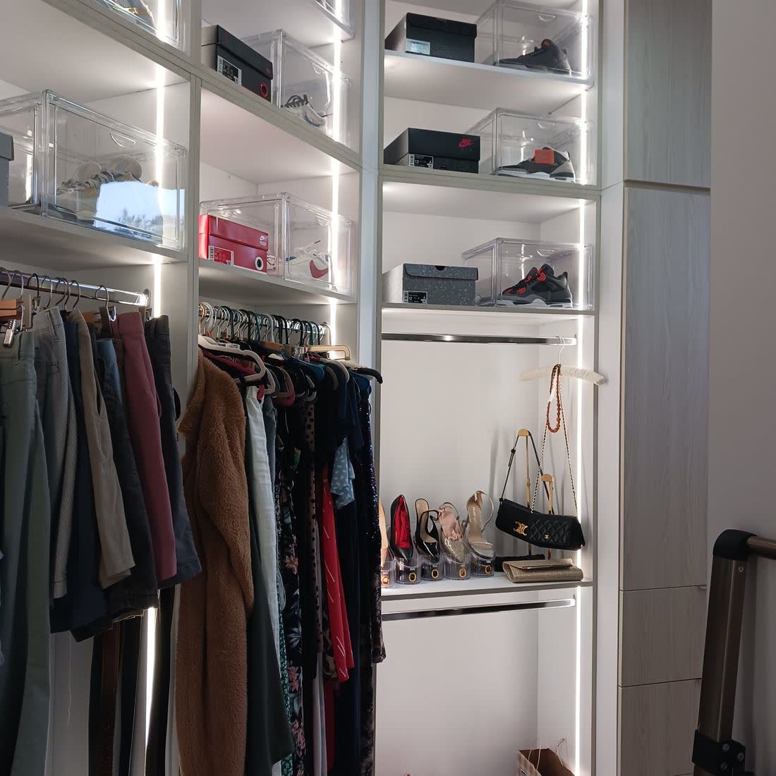 Sneaker Display Closet Tampa