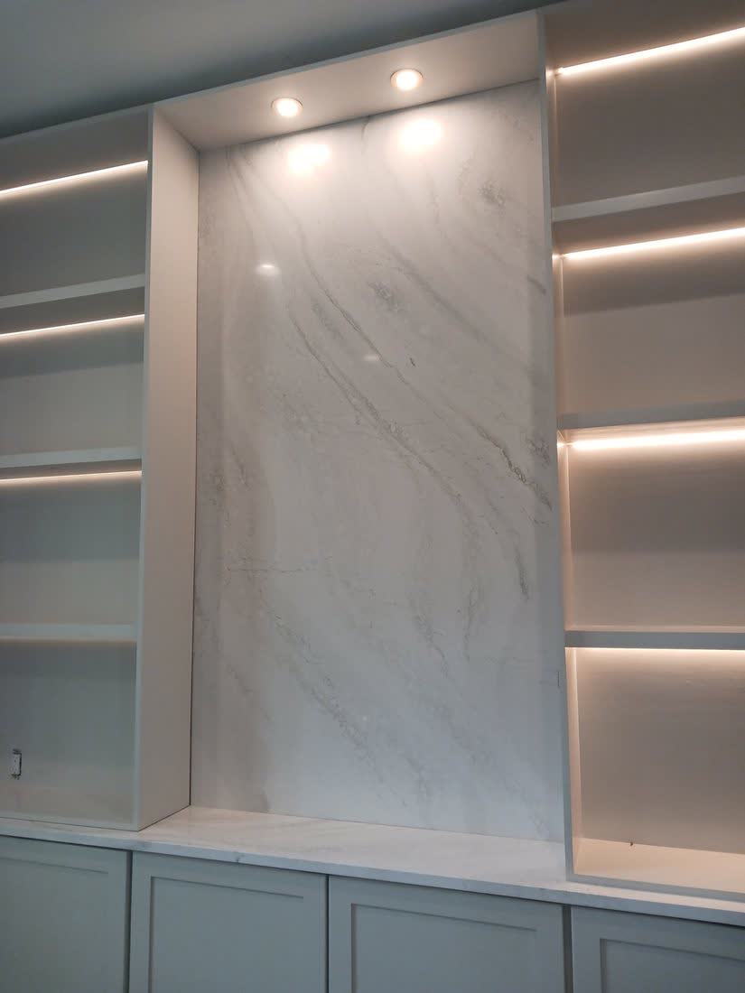 Custom Built-ins Shaker Cabinets Office Tampa