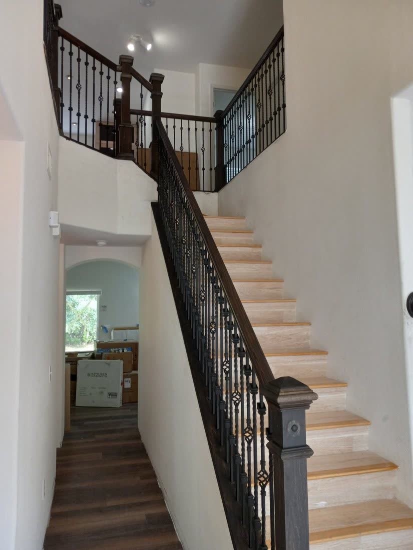 Custom Staircase Iron Balusters Tampa