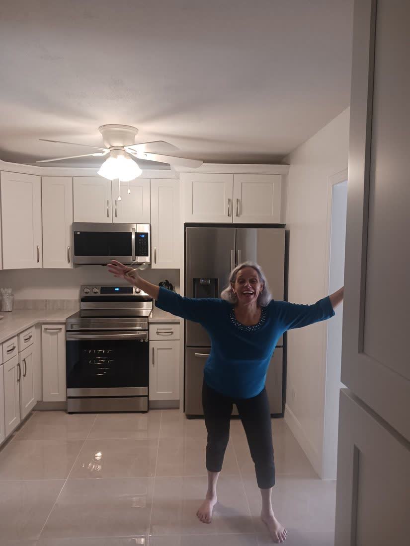 Happy Client Kitchen Remodel LTJ Tampa